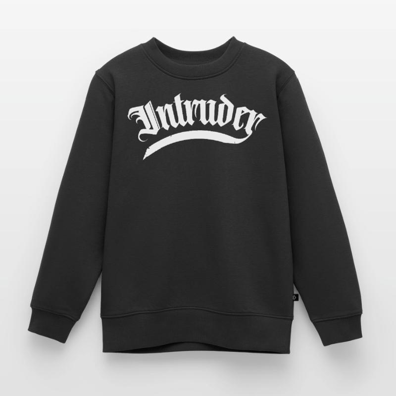 intruder hacker eindringling clan sticker computer Kinder Premium Organic Sweatshirt