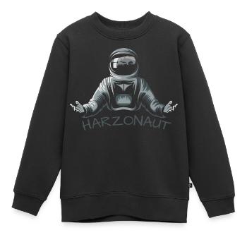 Harzonaut (Universum Resin Edition) - Sweat Premium enfant bio - noir - Devant - AI Model Kid Female (0cm)