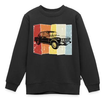 Lada Riva - Sweat Premium enfant bio - noir - Devant - AI Model Kid Female (0cm)