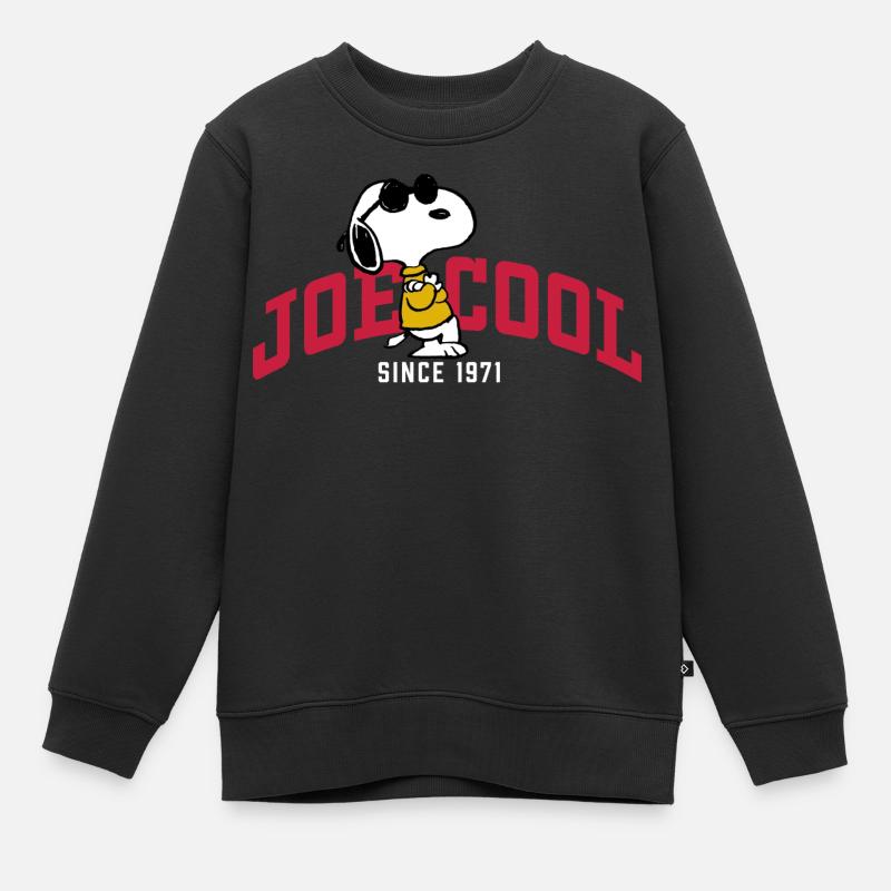 Peanuts Snoopy Joe Cool Sonnenbrille - Kinder Premium Organic Sweatshirt - Schwarz