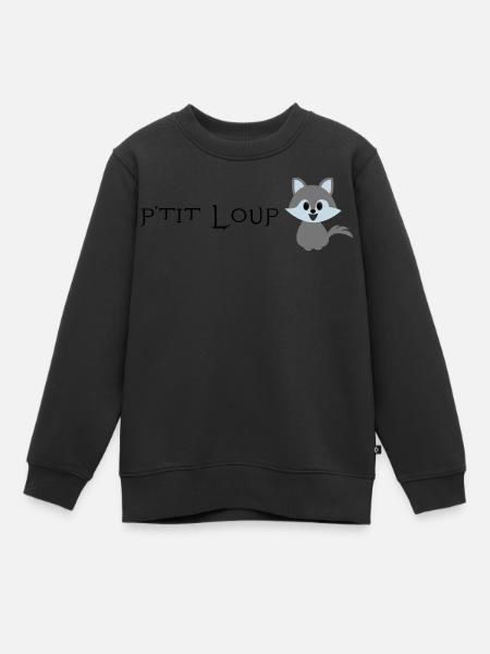 P'tit Loup - Sweat Premium enfant bio -