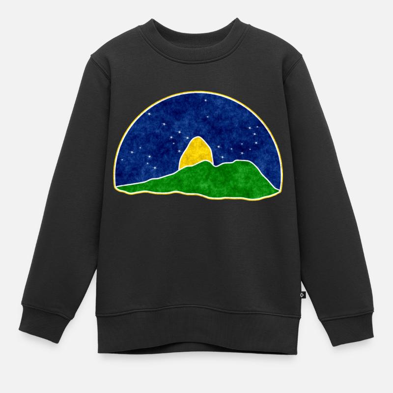 RioBrasil - Sweat Premium enfant bio - noir