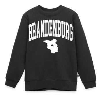 Brandenburg - Kinder Premium Organic Sweatshirt - Schwarz - Vorne - AI Model Kid Female (0cm)