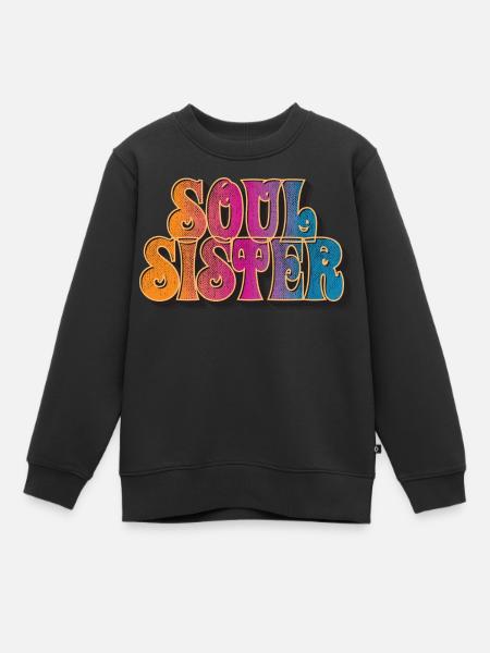 Soul Sister - Kinder Premium Organic Sweatshirt - Schwarz