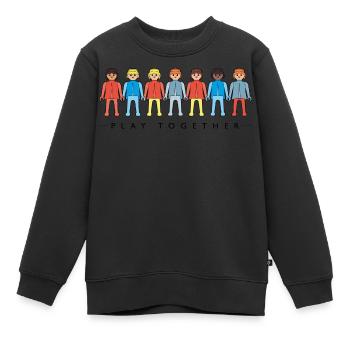 Playmobil Figurine Play Together - Sweat Premium enfant bio - noir - Devant - AI Model Kid Female (0cm)