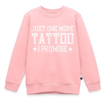 Lustiger Tattoo Spruch Sprüche Slogan Motto - Kinder Premium Organic Sweatshirt - Rosa - Vorne - AI Model Kid Female (0cm)