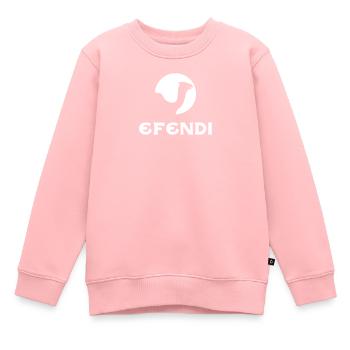 Efendi Kamel Camel Marque Marke - Sweat Premium enfant bio - rose - Devant - AI Model Kid Female (0cm)