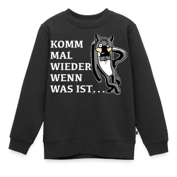 Russisch Russland Zeichentrickfilm Geschenk UDSSR - Kinder Premium Organic Sweatshirt - Schwarz - Vorne - AI Model Kid Female (0cm)