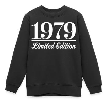 1979 Limited Edition - Kinder Premium Organic Sweatshirt - Schwarz - Vorne - AI Model Kid Female (0cm)