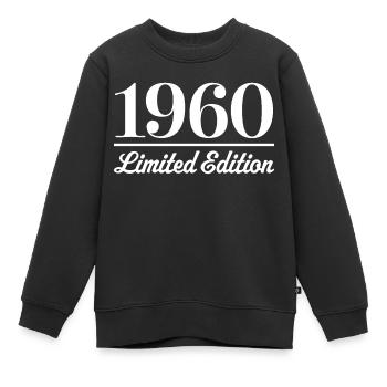 1960 Limitierte Auflage - Kinder Premium Organic Sweatshirt - Schwarz - Vorne - AI Model Kid Female (0cm)