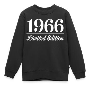 1966 Limitierte Auflage - Kinder Premium Organic Sweatshirt - Schwarz - Vorne - AI Model Kid Female (0cm)