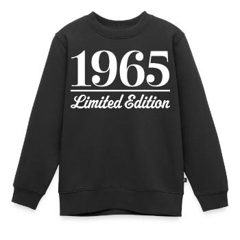 1965 Édition limitée - Sweat Premium enfant bio - noir - Devant - AI Model Kid Female (0cm)