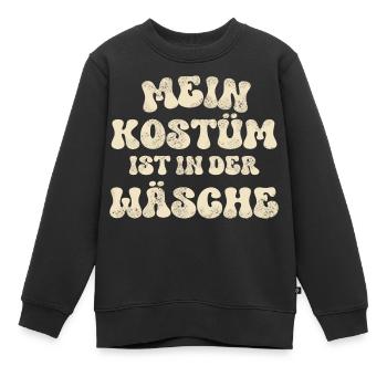 Karneval Fasching - Kinder Premium Organic Sweatshirt - Schwarz - Vorne - AI Model Kid Female (0cm)