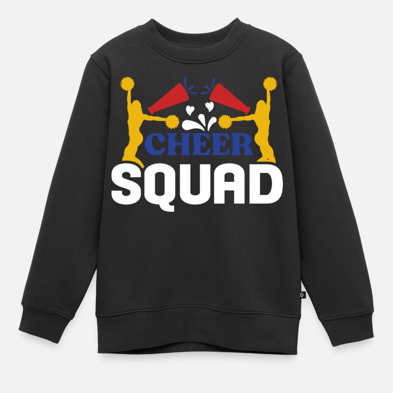 Équipe d’encouragement - Sweat Premium enfant bio - noir