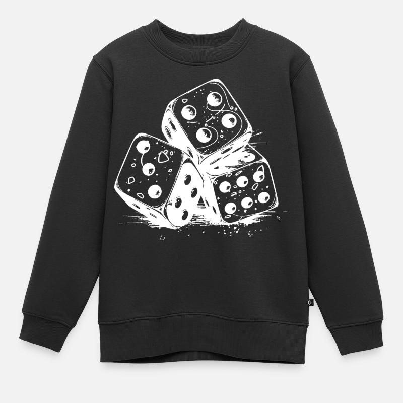 Die - Kids Premium Organic Sweatshirt - black