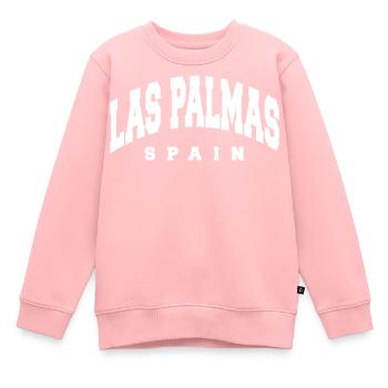Las Palmas - Sweat Premium enfant bio - rose - Devant - AI Model Kid Female (0cm)