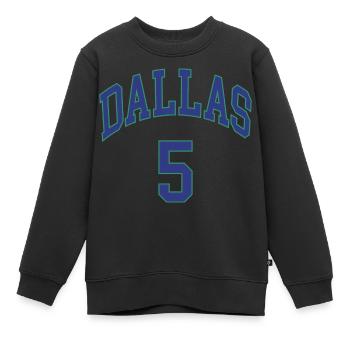 Dallas 5 - Sweat Premium enfant bio - noir - Devant - AI Model Kid Female (0cm)