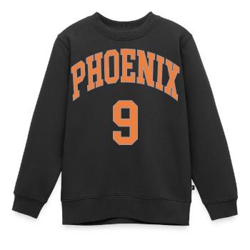Phoenix 9 - Kinder Premium Organic Sweatshirt - Schwarz - Vorne - AI Model Kid Female (0cm)