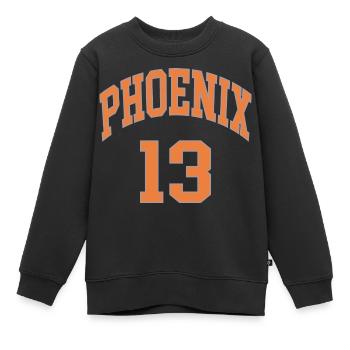 Phoenix 13 - Kinder Premium Organic Sweatshirt - Schwarz - Vorne - AI Model Kid Female (0cm)