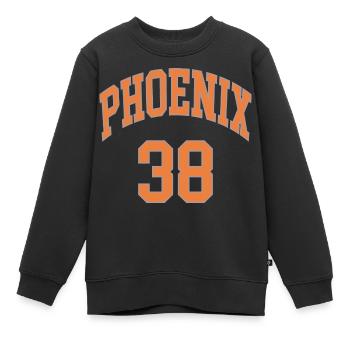 Phoenix 38 - Kinder Premium Organic Sweatshirt - Schwarz - Vorne - AI Model Kid Female (0cm)