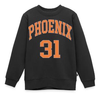Phoenix 31 - Kinder Premium Organic Sweatshirt - Schwarz - Vorne - AI Model Kid Female (0cm)