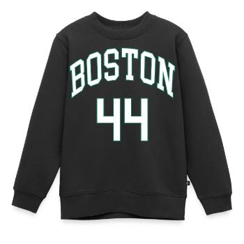 Boston 44 - Kinder Premium Organic Sweatshirt - Schwarz - Vorne - AI Model Kid Female (0cm)