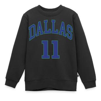 Dallas 11 - Sweat Premium enfant bio - noir - Devant - AI Model Kid Female (0cm)