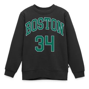Boston 34 - Kinder Premium Organic Sweatshirt - Schwarz - Vorne - AI Model Kid Female (0cm)