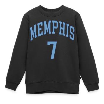 Memphis 7 - Kinder Premium Organic Sweatshirt - Schwarz - Vorne - AI Model Kid Female (0cm)