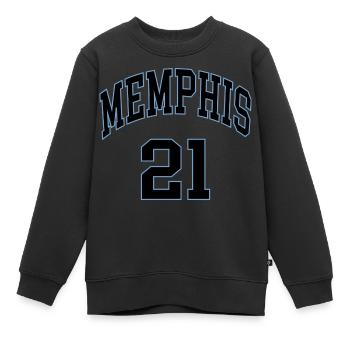 Memphis 21 - Kinder Premium Organic Sweatshirt - Schwarz - Vorne - AI Model Kid Female (0cm)