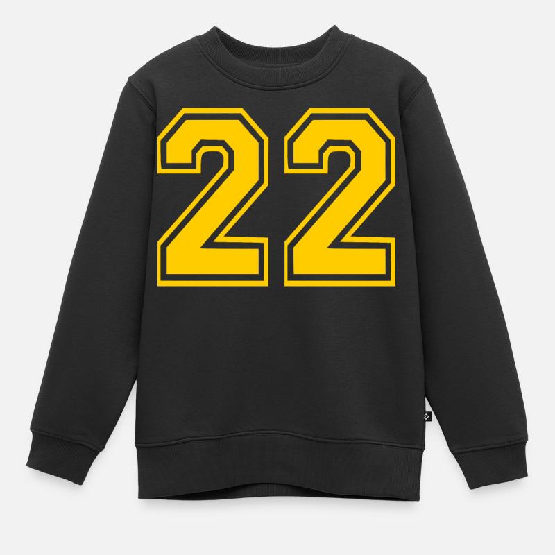 22 - Sweat Premium enfant bio - noir