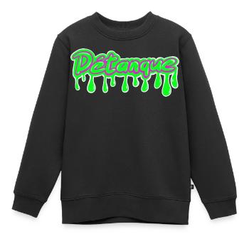 Petanque Pétanque Boule Boccia - Kinder Premium Organic Sweatshirt - Schwarz - Vorne - AI Model Kid Female (0cm)
