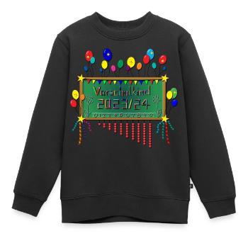 Vorschulkind 2023/24 - Kinder Premium Organic Sweatshirt - Schwarz - Vorne - AI Model Kid Female (0cm)