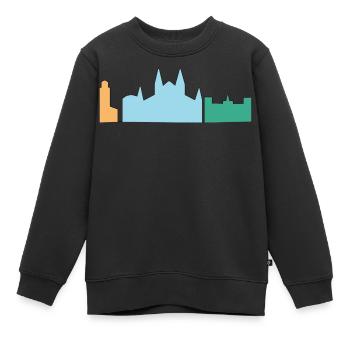 Mallorca - Kinder Premium Organic Sweatshirt - Schwarz - Vorne - AI Model Kid Female (0cm)