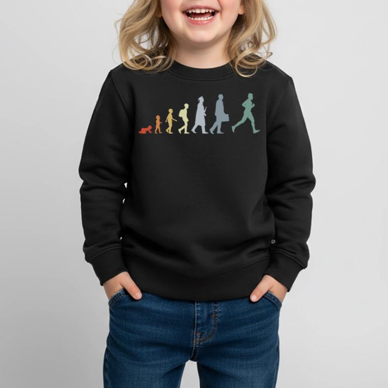 Runner Evolution Kids Premium Organic Sweatshirt
