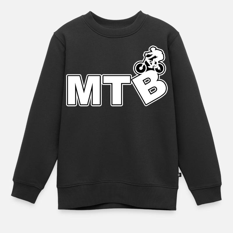 VTT, VTT, VTT VTT, - Sweat Premium enfant bio - noir