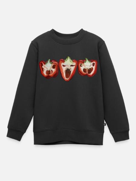 Monster Pepper Cuisine Cuisine Maison Cuisine Épicée Plaisir De Cuisine - Sweat Premium enfant bio - noir
