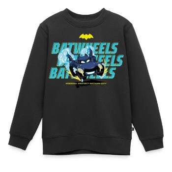Batwheels Bam Mit Schriftzug Protect Gotham City - Kinder Premium Organic Sweatshirt - Schwarz - Vorne - AI Model Kid Female (0cm)