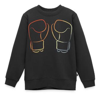 Gants de kickboxing - Sweat Premium enfant bio - noir - Devant - AI Model Kid Female (0cm)
