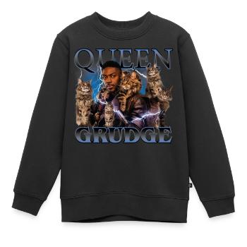 Star Trek Discovery Queen Grudge Cats - Sweat Premium enfant bio - noir - Devant - AI Model Kid Female (0cm)
