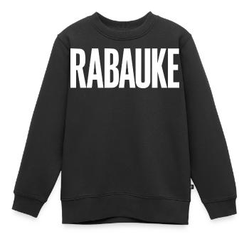 Rabauke - Kinder Premium Organic Sweatshirt - Schwarz - Vorne - AI Model Kid Female (0cm)