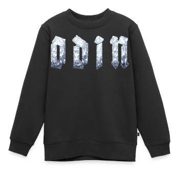 Odin - Kinder Premium Organic Sweatshirt - Schwarz - Vorne - AI Model Kid Female (0cm)