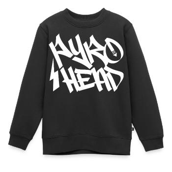 pyro vuurwerk feuerwerk - Kinder Premium Organic Sweatshirt - Schwarz - Vorne - AI Model Kid Female (0cm)
