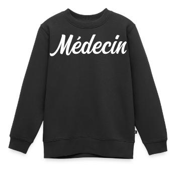 Arzt im Gesundheitswesen Doktor Sauveur - Kinder Premium Organic Sweatshirt - Schwarz - Vorne - AI Model Kid Female (0cm)