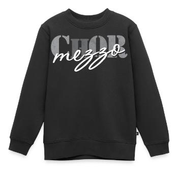 Chor Mezzosopran - Kinder Premium Organic Sweatshirt - Schwarz - Vorne - AI Model Kid Female (0cm)