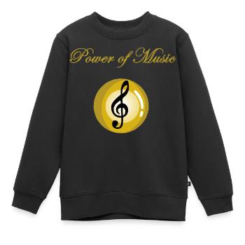 Das Juwel der Musik - Kinder Premium Organic Sweatshirt - Schwarz - Vorne - AI Model Kid Female (0cm)