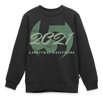 5. Geburtstag 2021 Jungen und Mädchen Geschenk - Kinder Premium Organic Sweatshirt - Schwarz - Vorne - AI Model Kid Female (0cm)