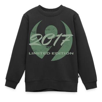 9e anniversaire 2017 cadeau garçons et filles - Sweat Premium enfant bio - noir - Devant - AI Model Kid Female (0cm)