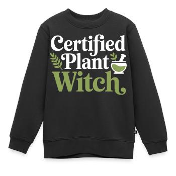Klinische botanische Fachexpertenbekleidung - Kinder Premium Organic Sweatshirt - Schwarz - Vorne - AI Model Kid Female (0cm)