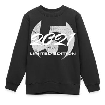 5. Geburtstag 2021 Jungen und Mädchen Geschenk - Kinder Premium Organic Sweatshirt - Schwarz - Vorne - AI Model Kid Female (0cm)